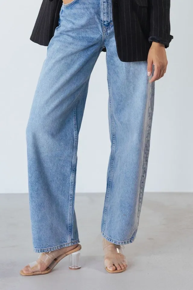Geniş Paça Jean